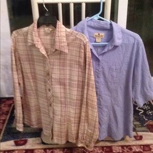 Bundle of Woolrich women's shirts